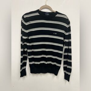 Armani Jeans Striped Crewneck Sweater - Men’s M - EUC
